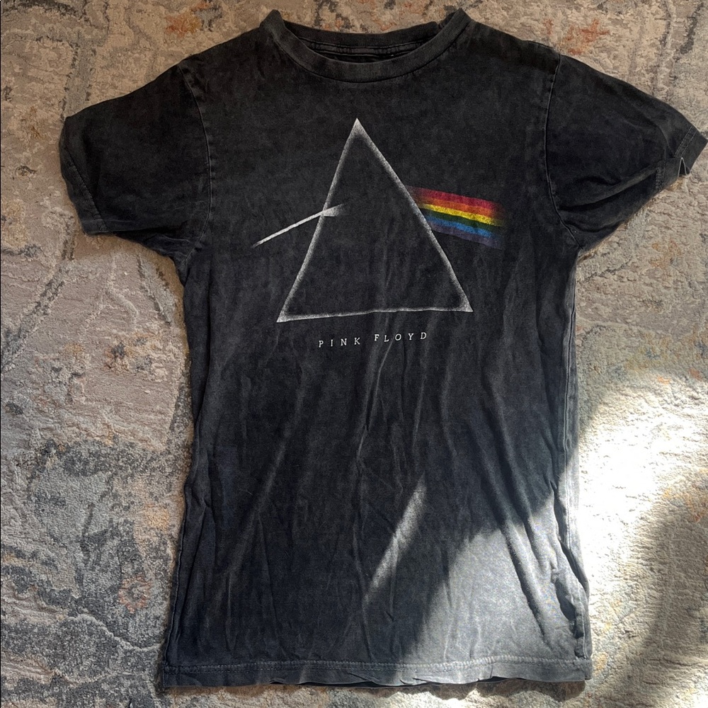 Pink Floyd Charcoal Gray Tee